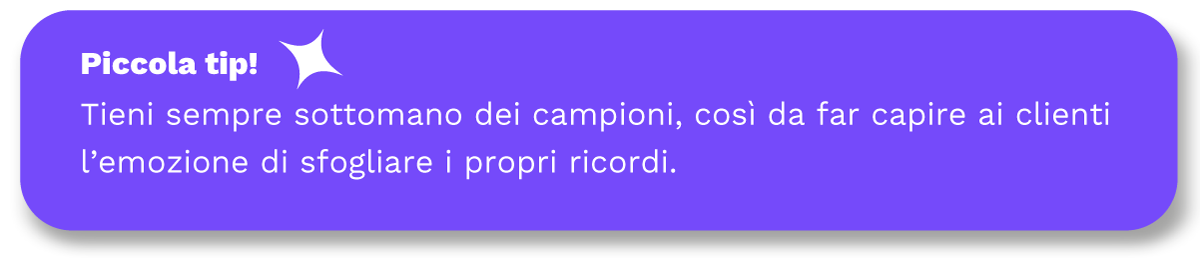 consiglio per fotografi e negozianti