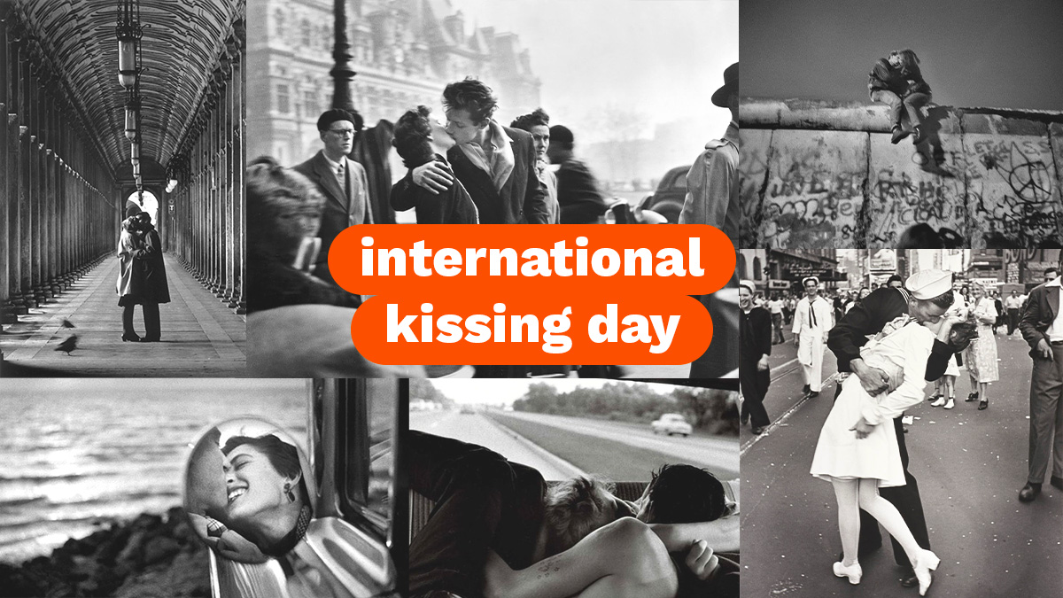 Giornata Internazionale del Bacio: storie di immagini leggendarie